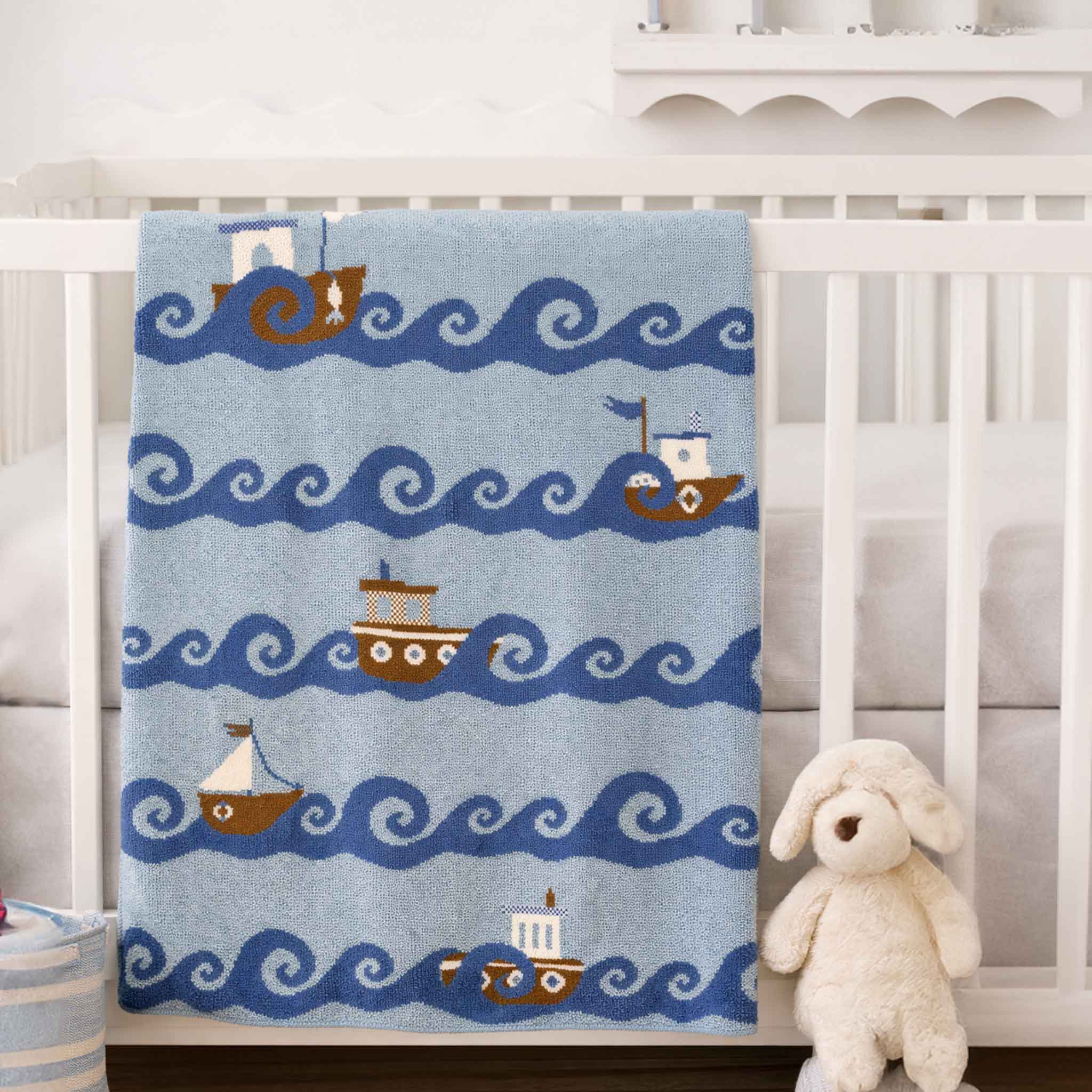 Baby Boats Blanket