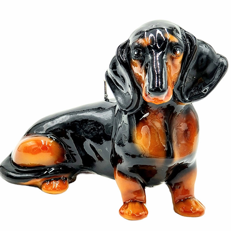 Dachshund Candle