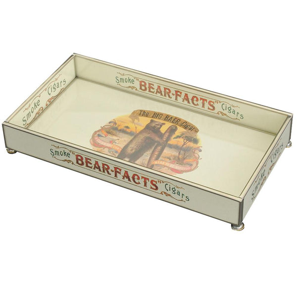 Big Bear Cigar Glass Tray