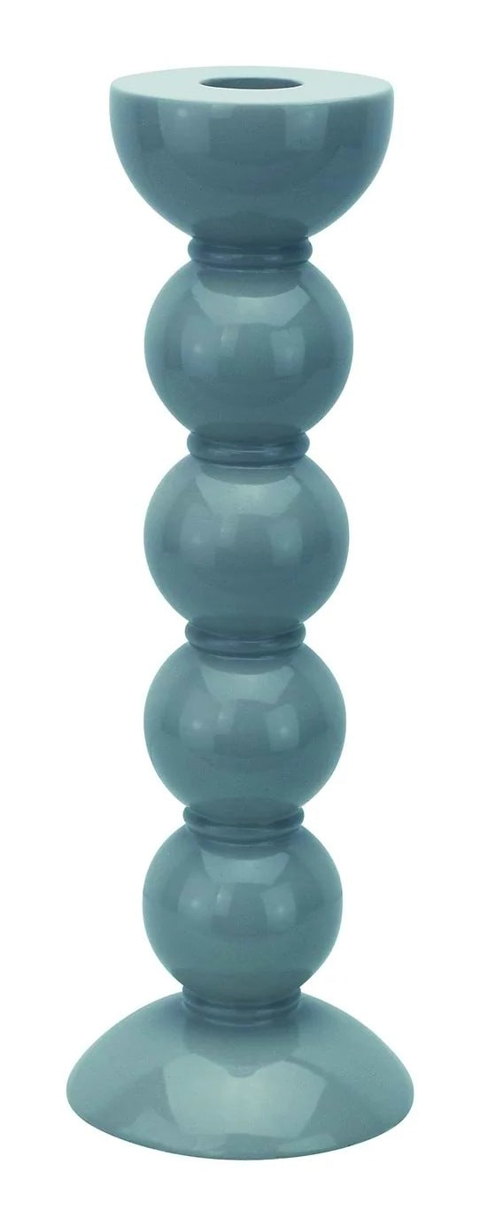 Tall Bobbin Candlestick - Chambray