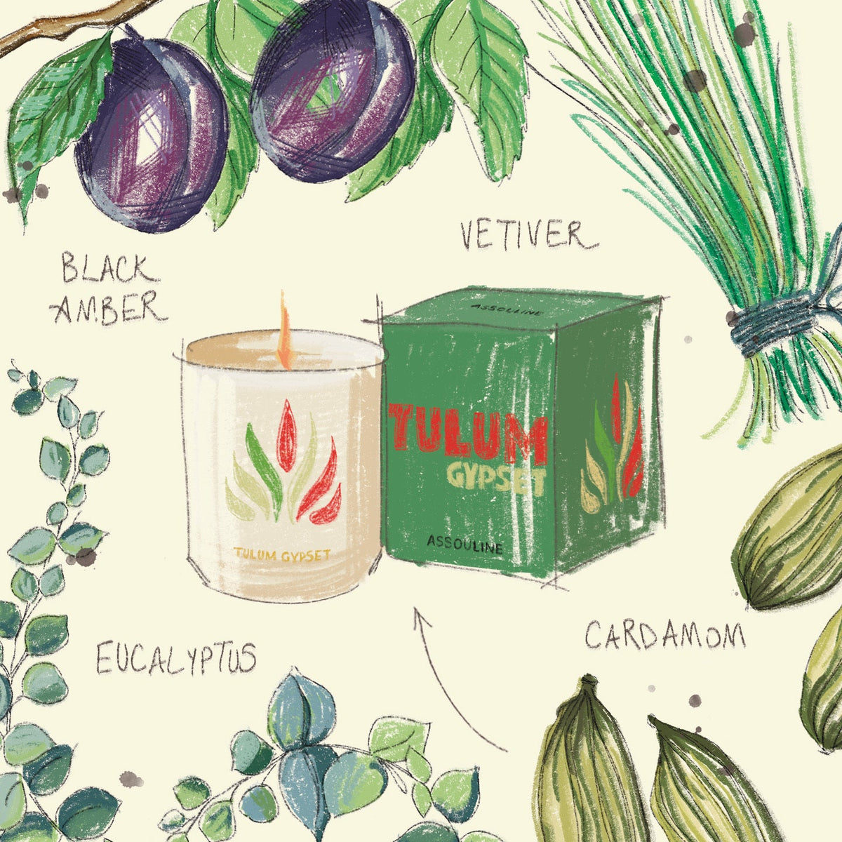Tulum Gypset Candle