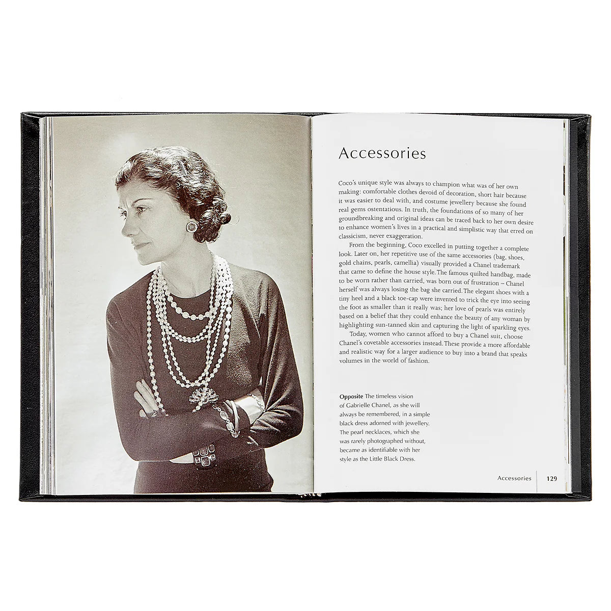 Leather Bound Little Book of Chanel