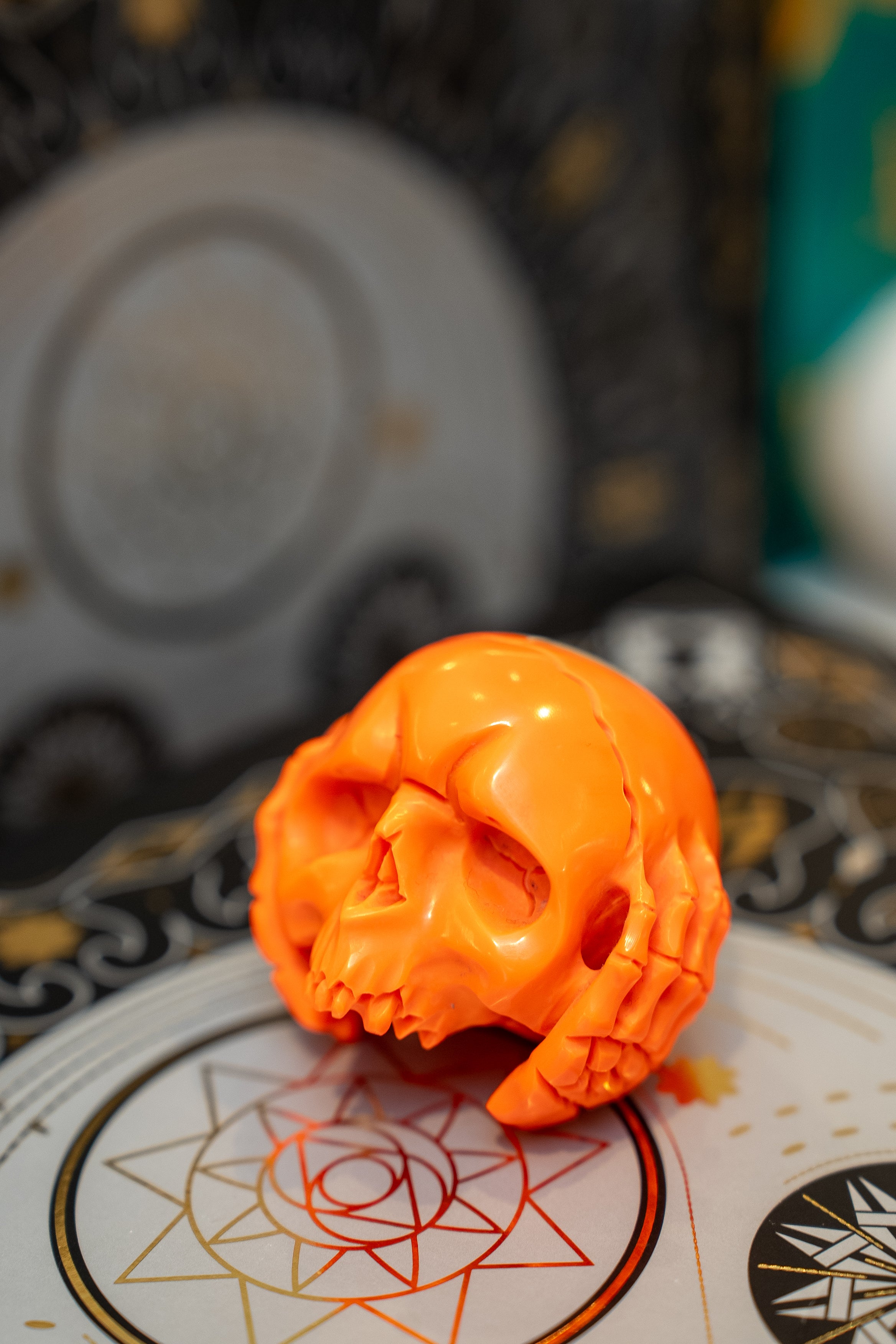 Headache Pool Ball Orange