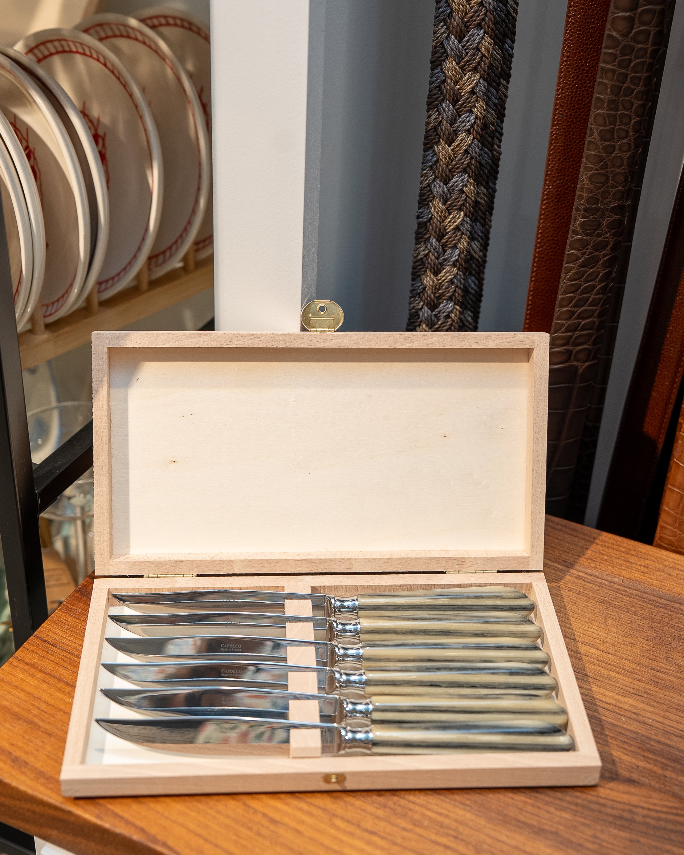 Omega Stone Steak Knives