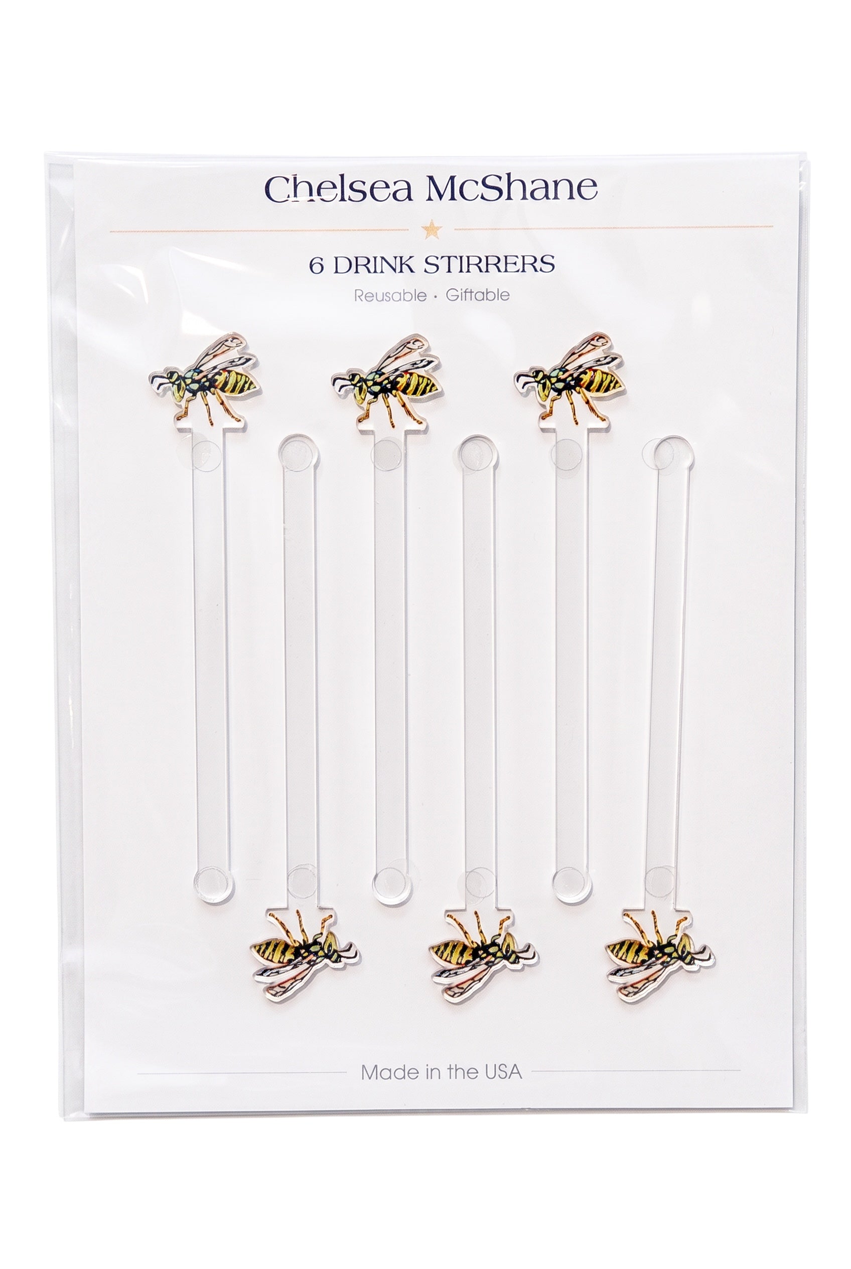 GEORGIA TECH DRINK STIRRERS