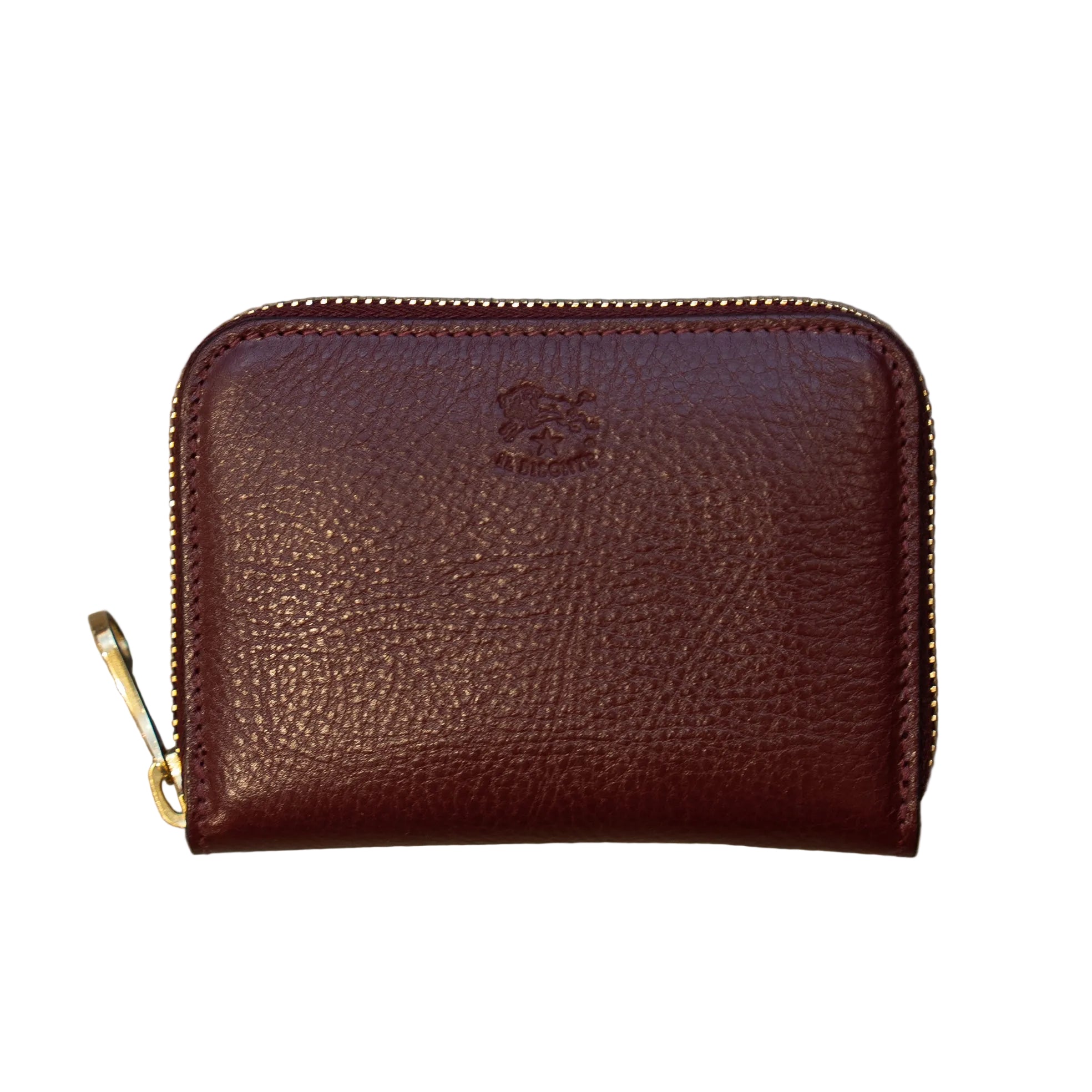 CESTELLO SMALL ZIP AROUND - BLACK CHERRY