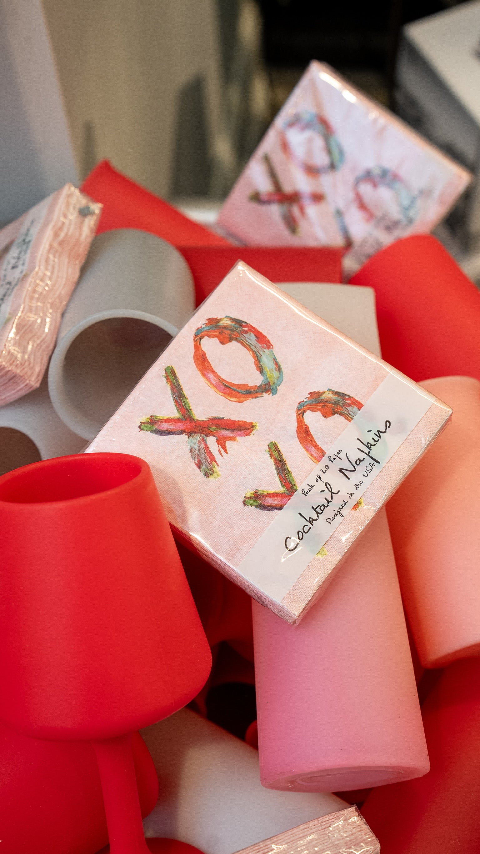 XOXO Cocktail Napkin