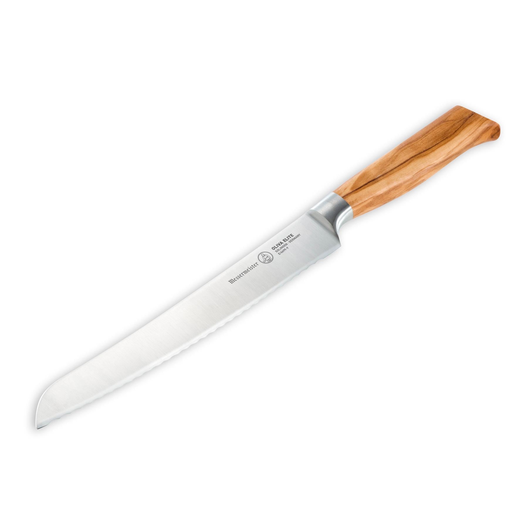Oliva Elite Scalloped Bread Knife - 9"