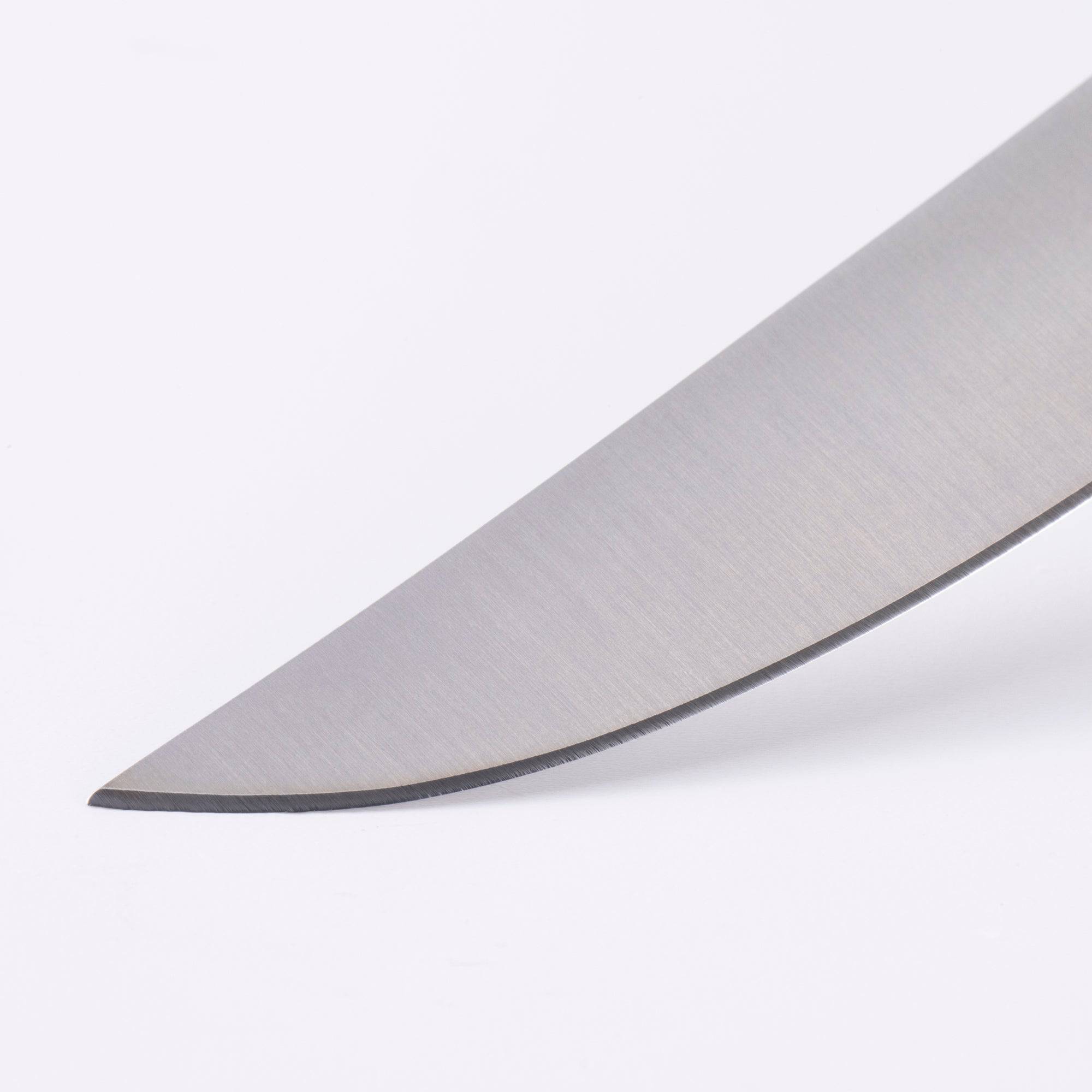 Folding Steak Knife Set in Leather Roll - 4 Piece