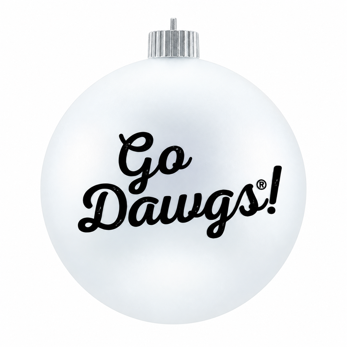 Georgia Spirit Glass Ball Ornament