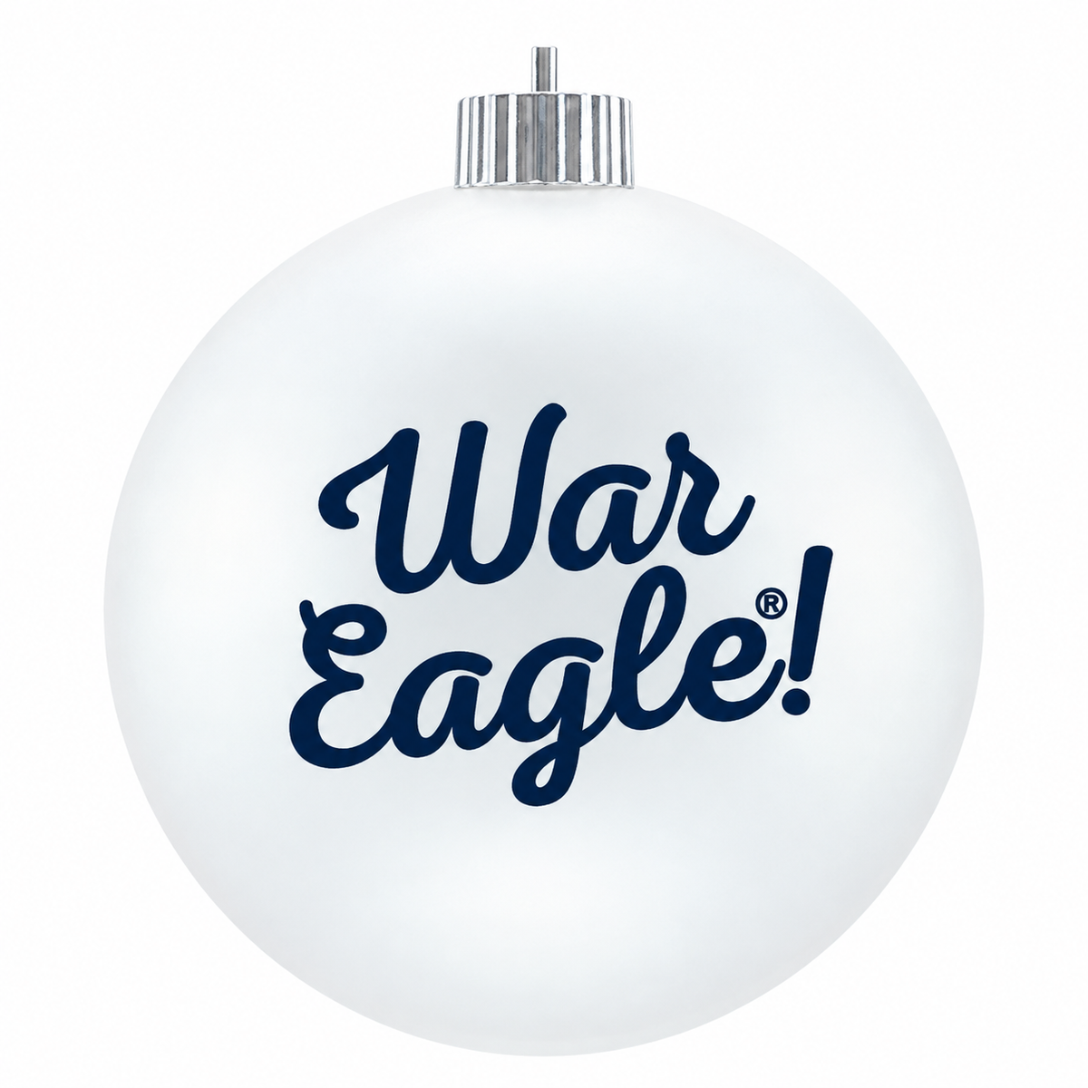 Auburn Spirit Glass Ball Ornament