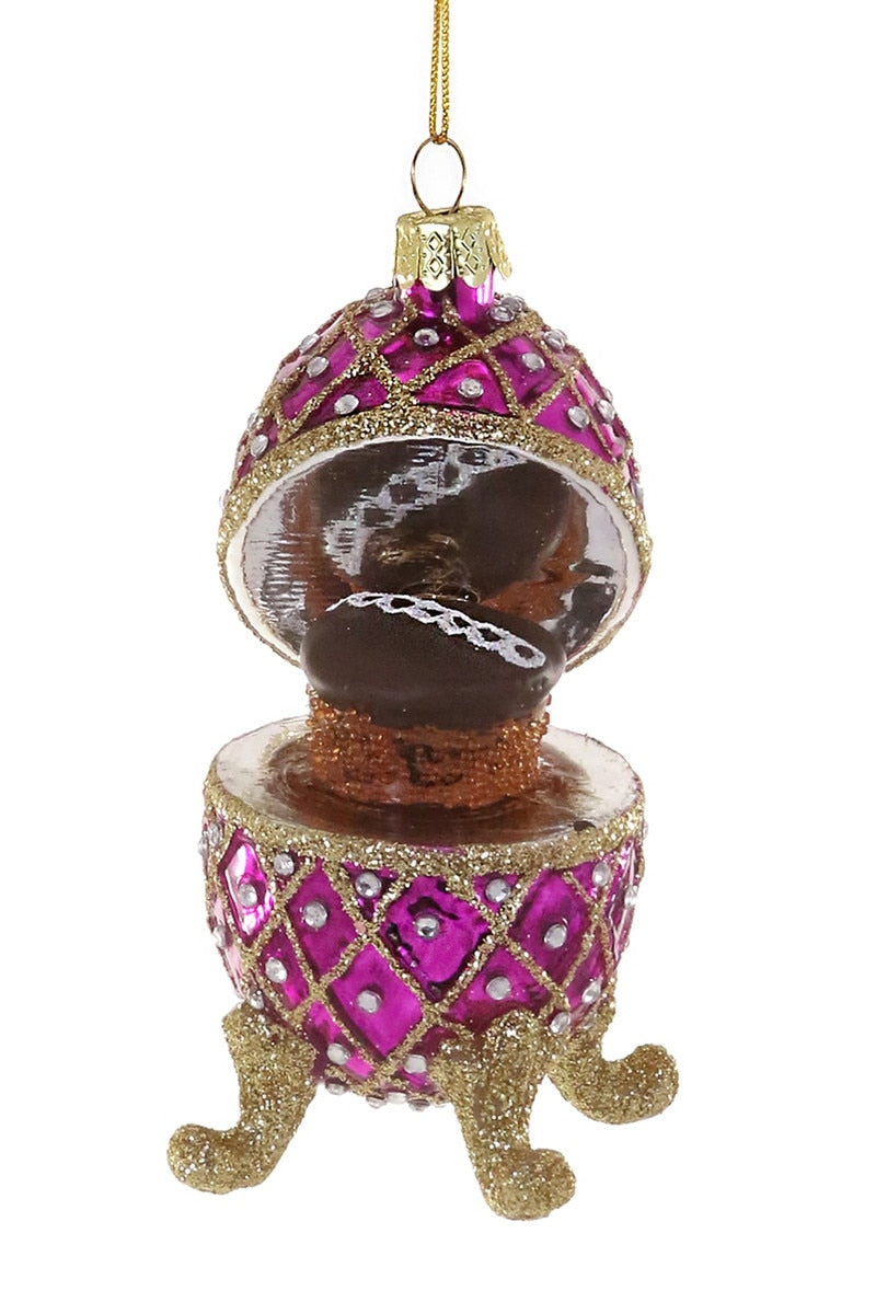 Faberge Egg Ornament - Cupcake