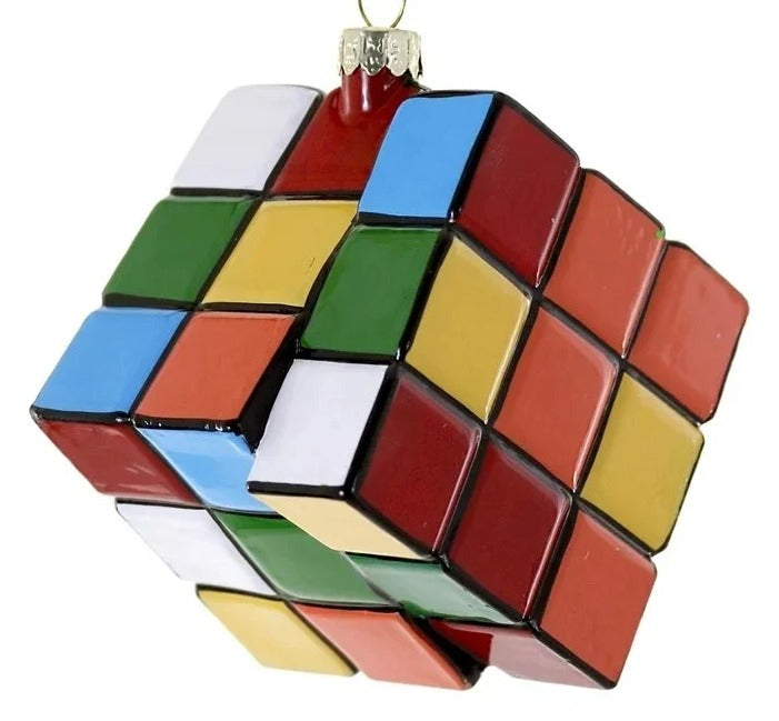Puzzle Cube Ornament