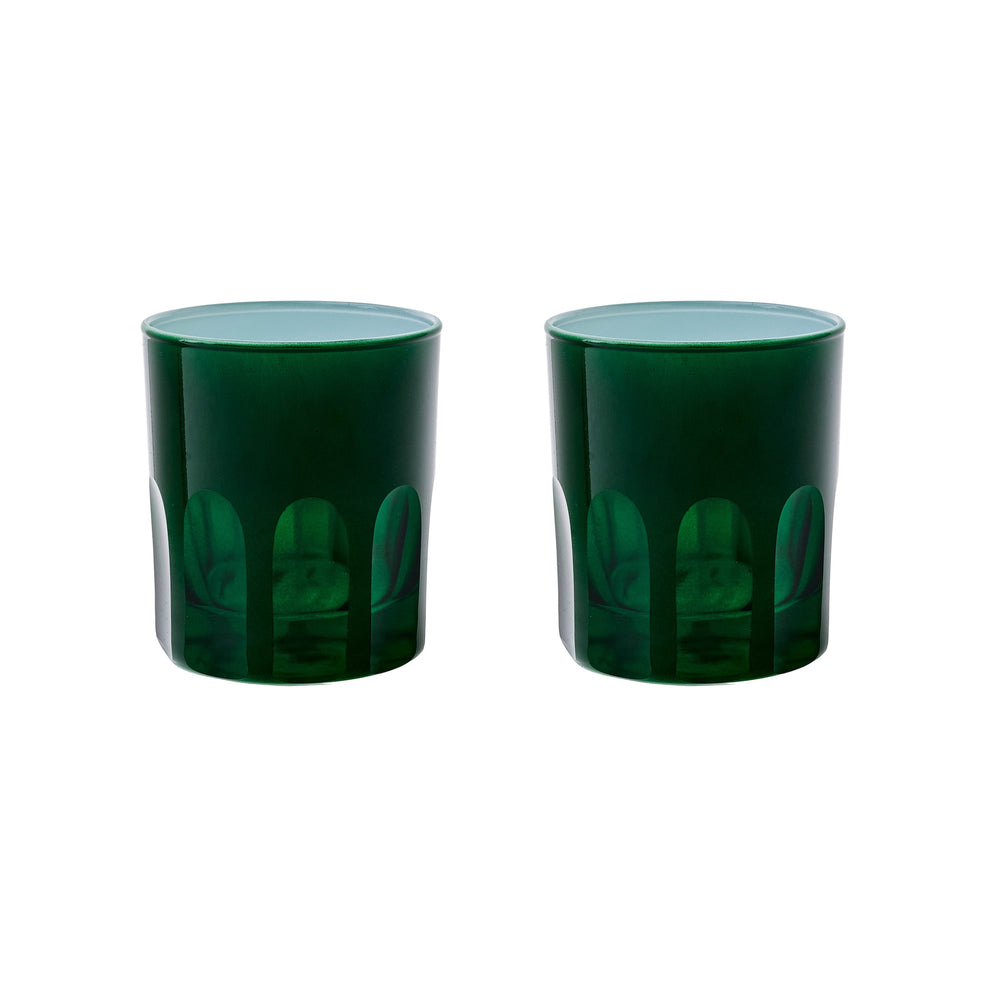 Rialto Glass Old Fashioned Kale - Set of 2