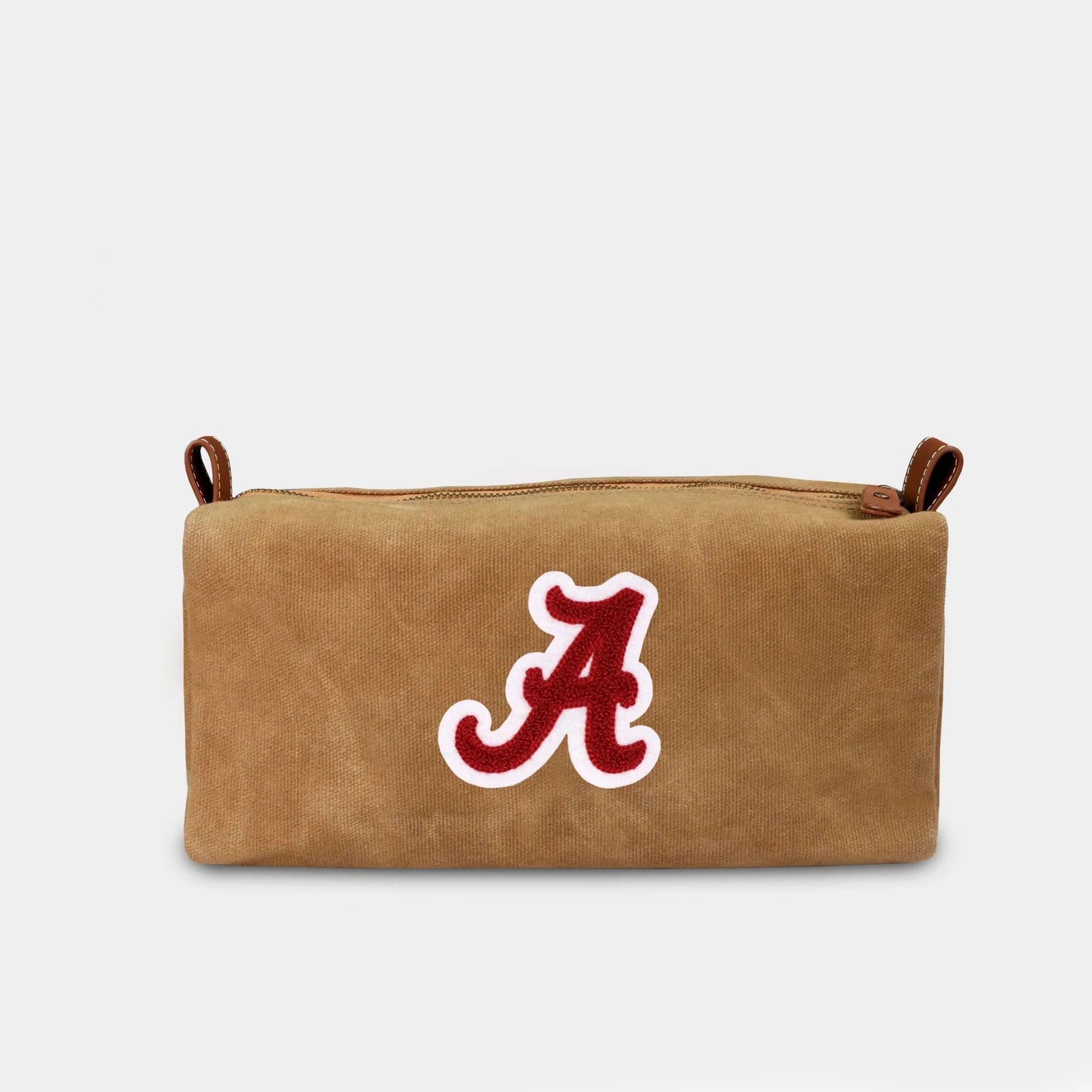 Alabama Waxed Canvas Dopp Kit "A" Logo