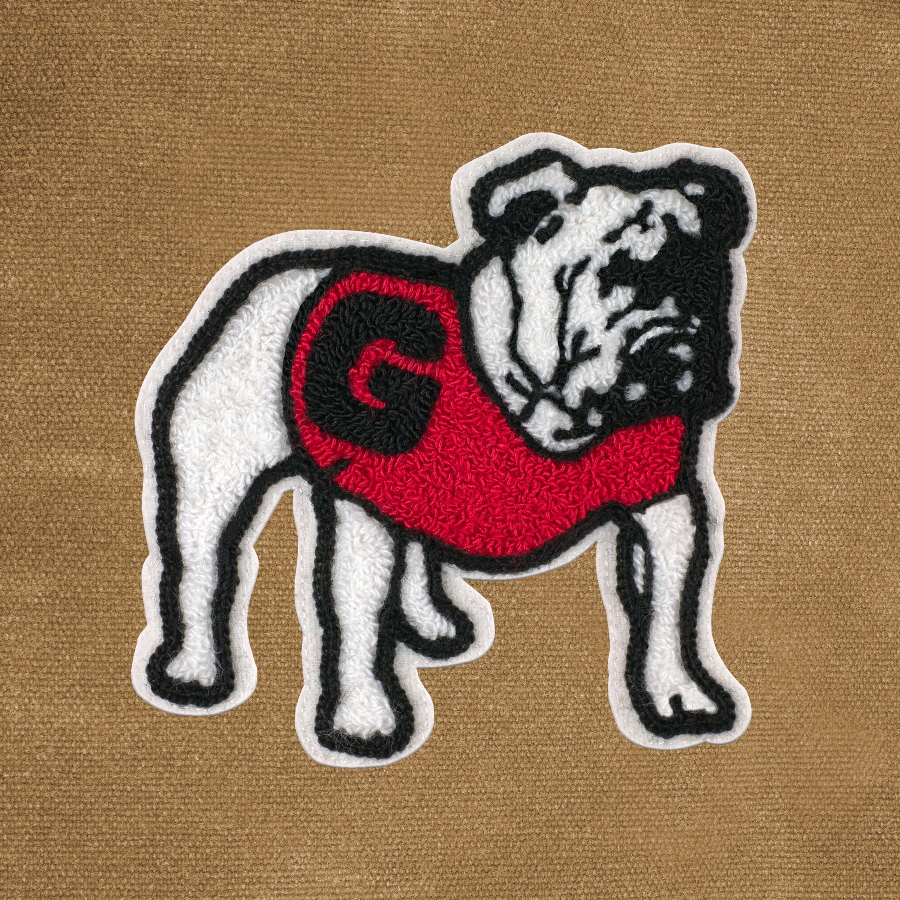 Georgia Bulldogs Dog Waxed Canvas Club Bag