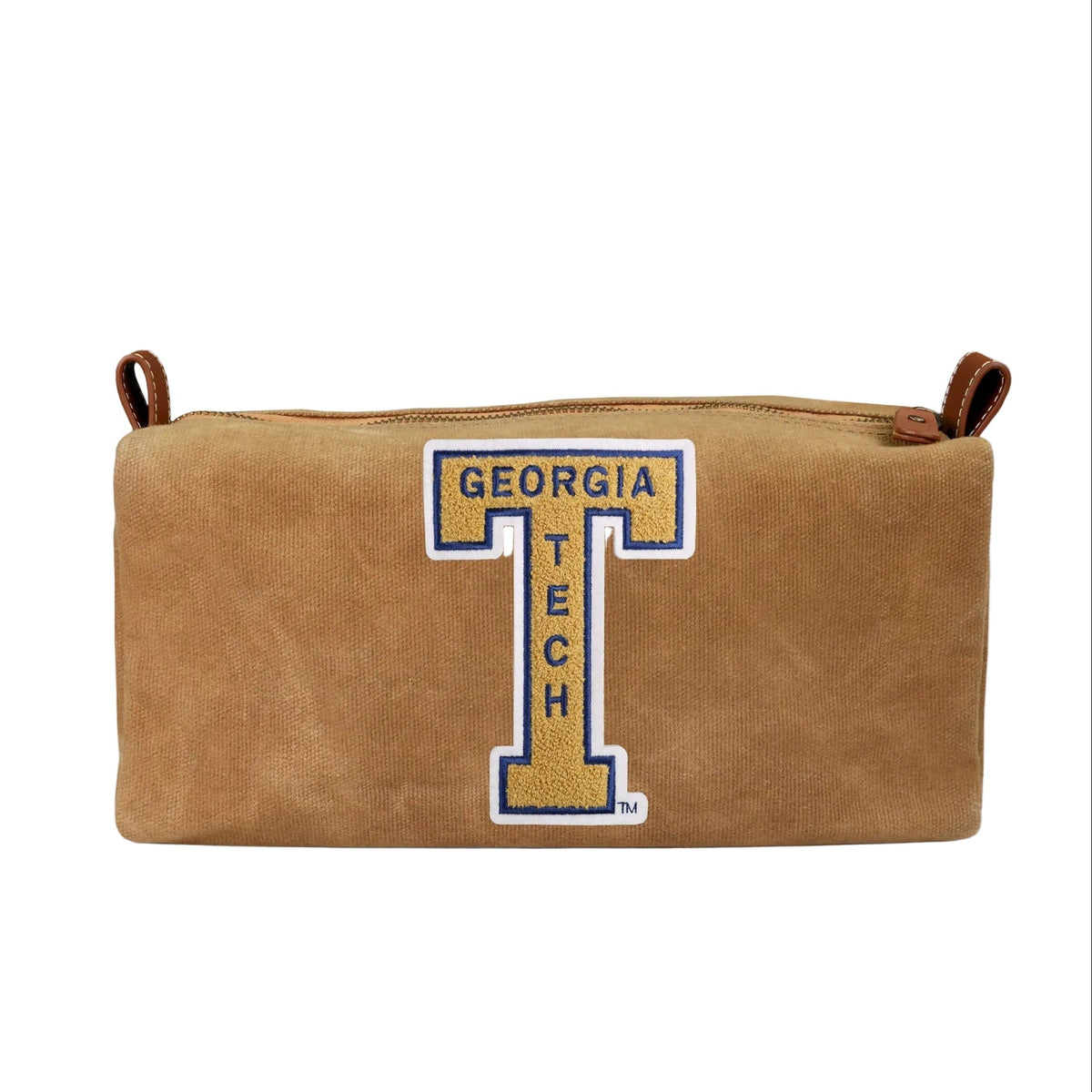Georgia Tech Vintage Canvas Dopp Kit