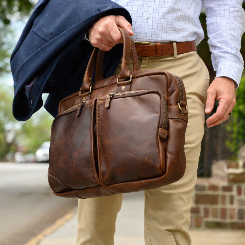 Haythe Commuter Bag in Baldwin Oak