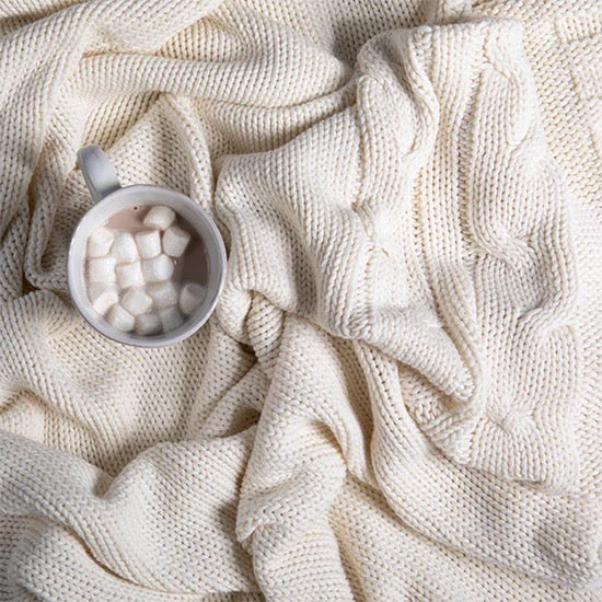 Classic Ivory Blanket