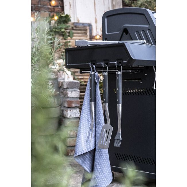 BBQ + 5pc Grill Tool Set