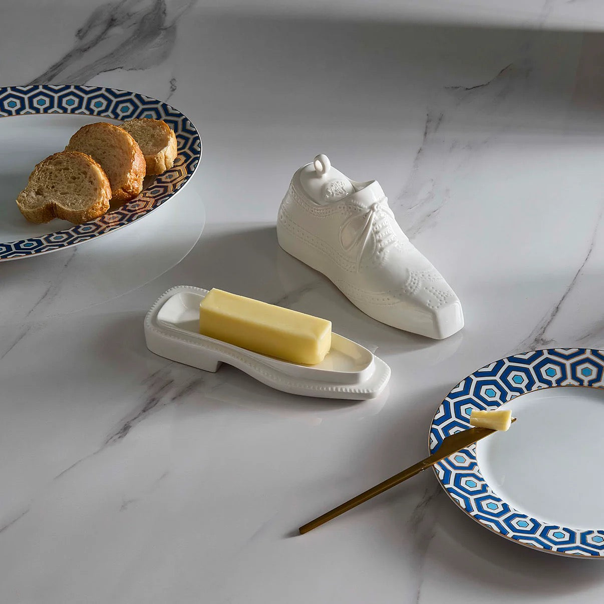 SHOE BUTTER DISH