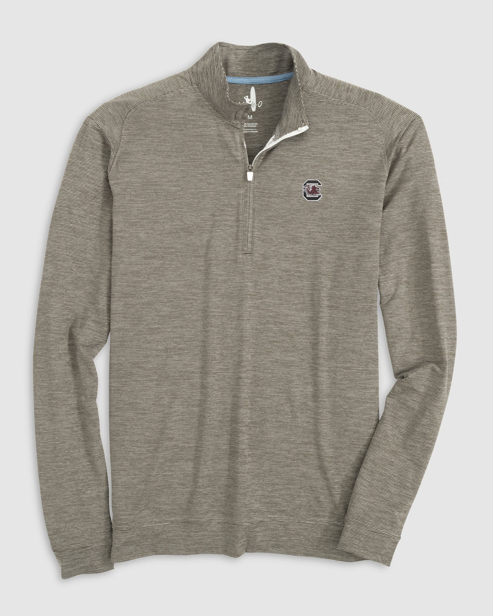 South Carolina Vaughn Striped Performance 1/4 Zip