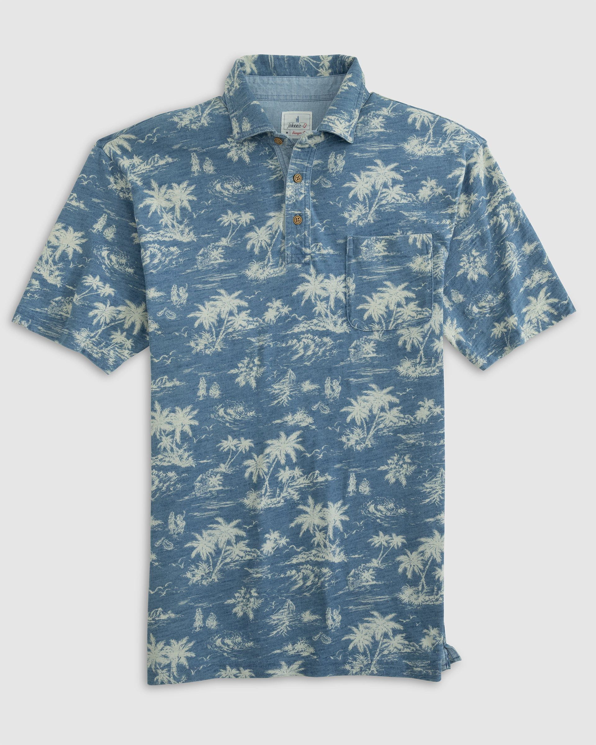 Mirage Hawaiian Cotton Polo