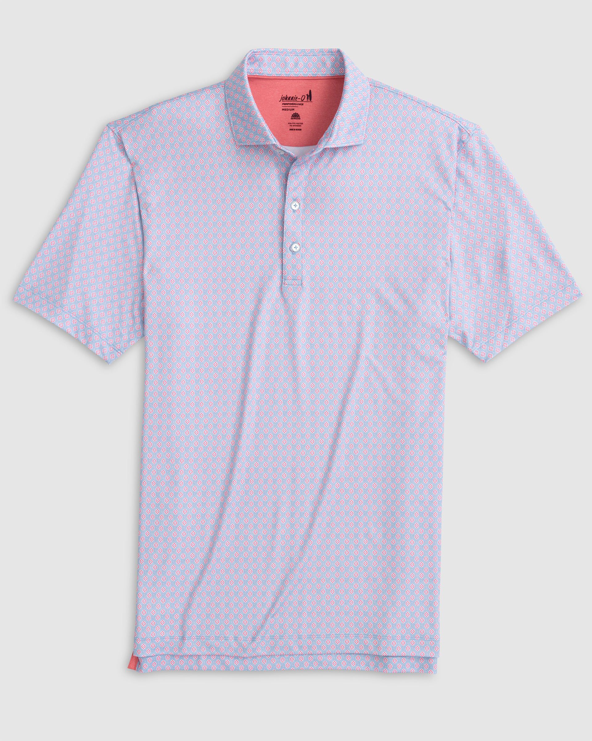 Ennis Printed Jersey Performance Polo