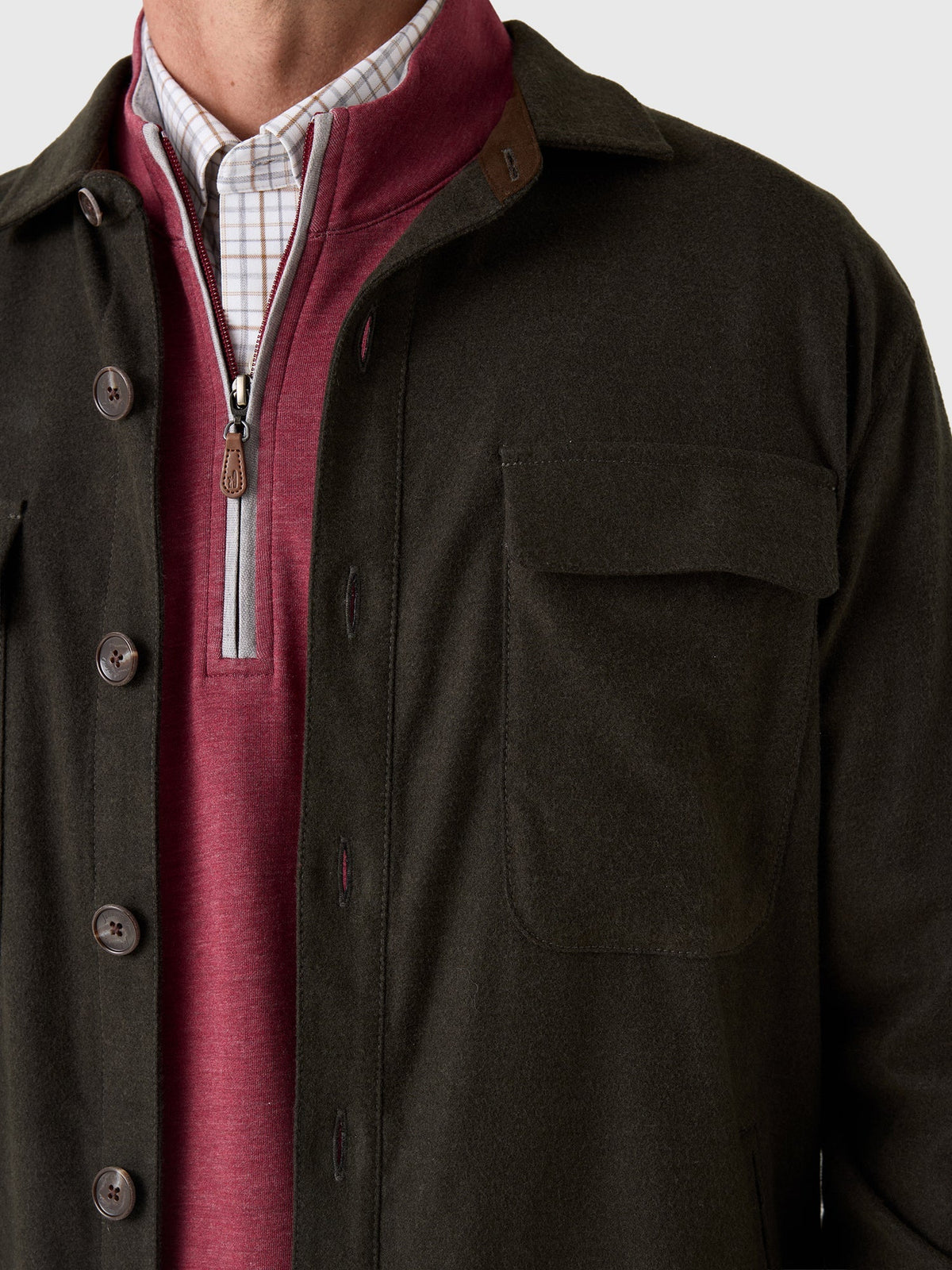 BRUSHED SHACKET
