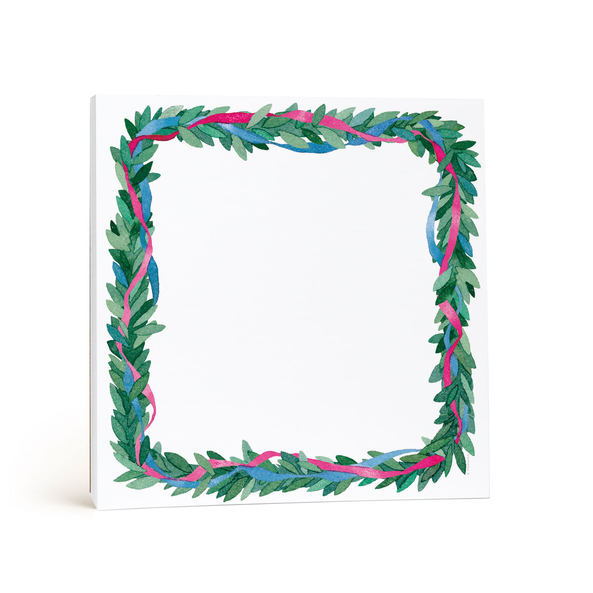 Colorful Wreath Chunky Notepad