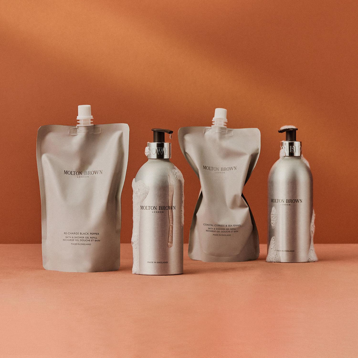 Re-Charge Black Pepper Bath & Shower Gel Infinite Bottle