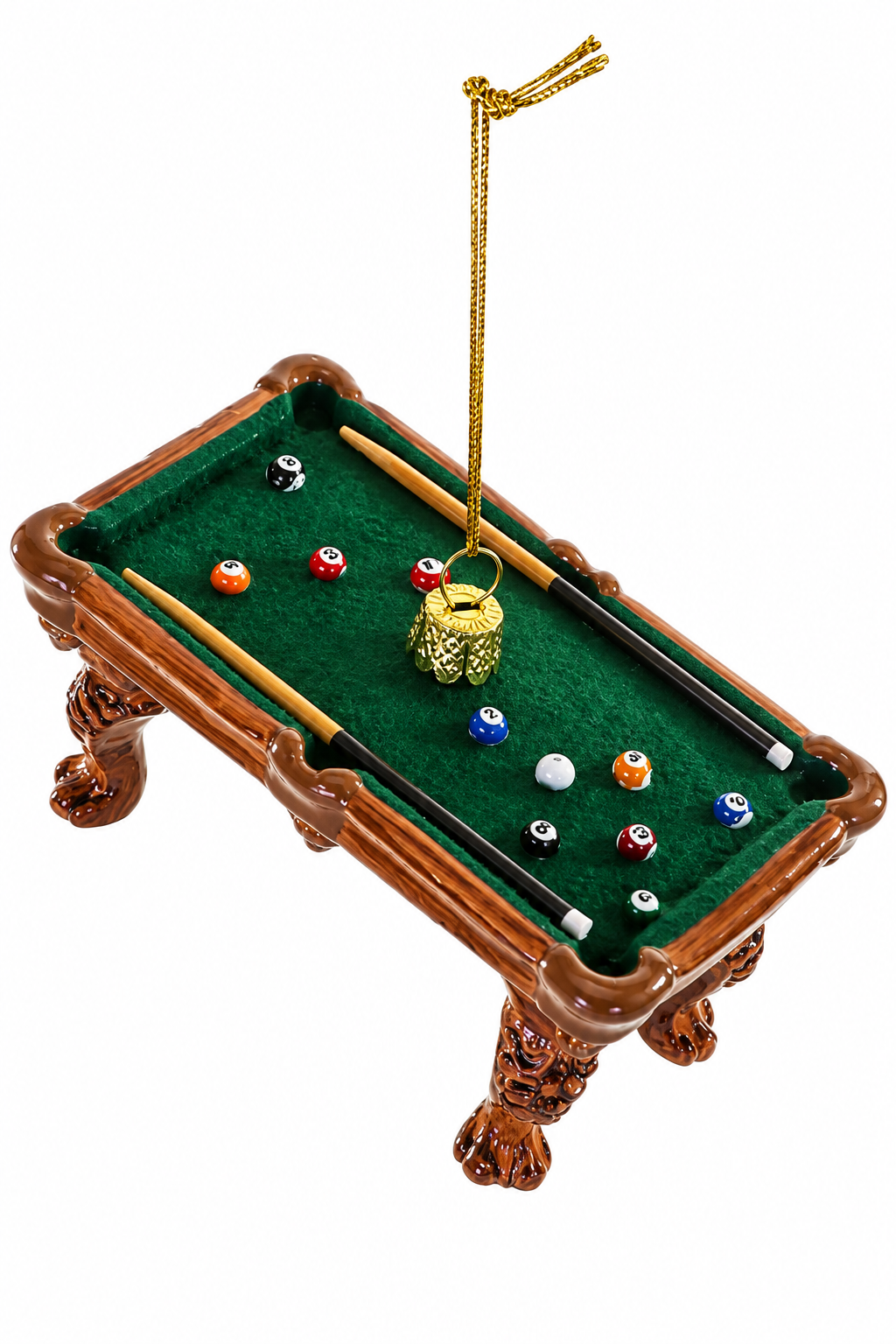 POOL TABLE ORNAMENT