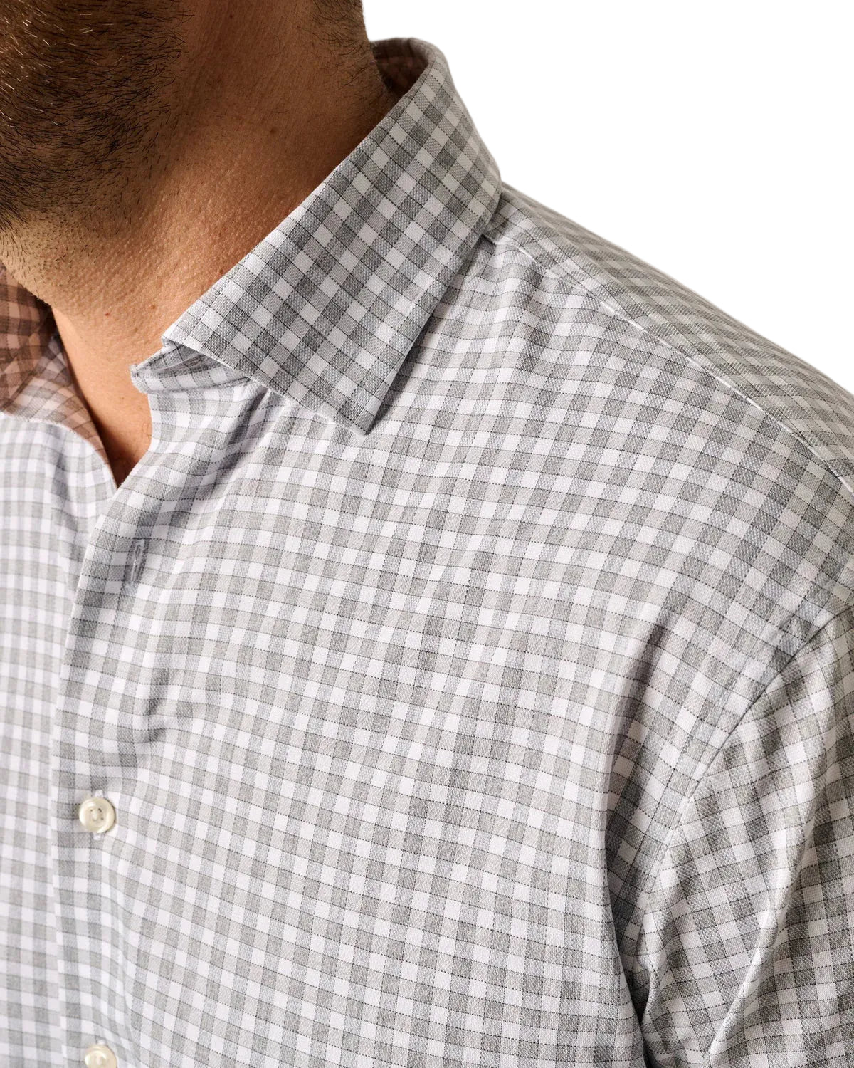 WESTWOOD LIGHT GRAY Everyday Performance Button Down Shirt