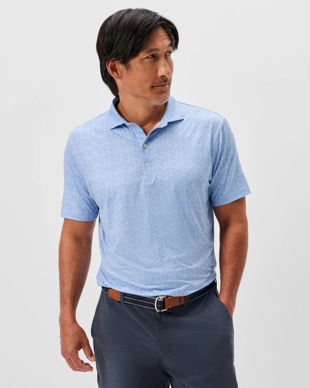 POPPING TOPS Performance Featherweight Polo