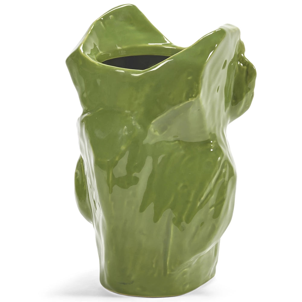 Marni x Serax Small Green After Midnight Owl Vase