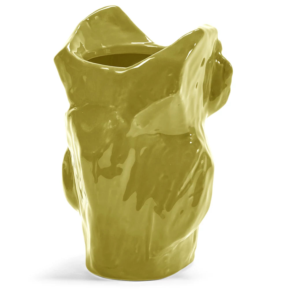 Marni x Serax XS Yellow After Midnight Owl Vase