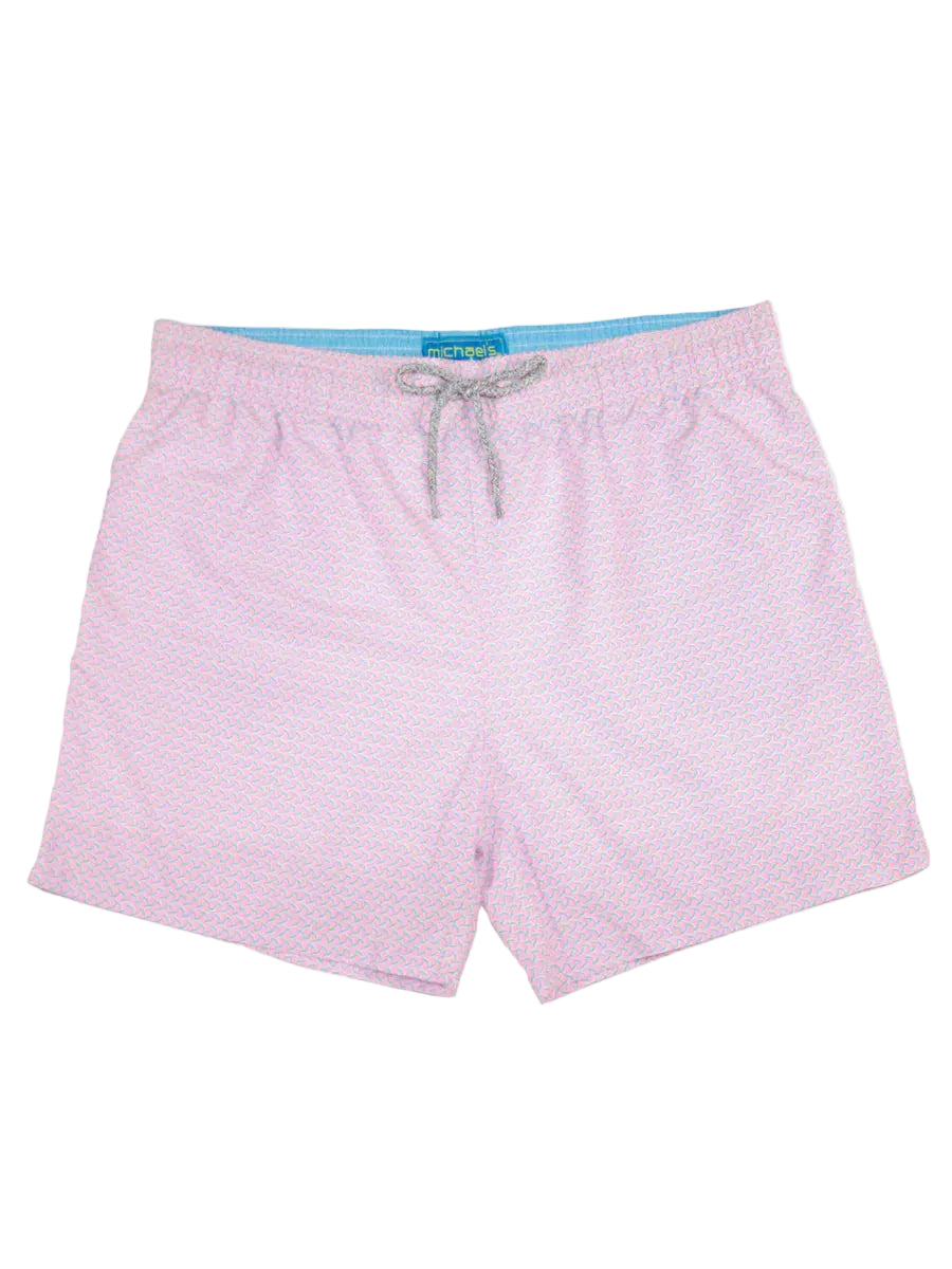 Mens Wave Swim Trunks