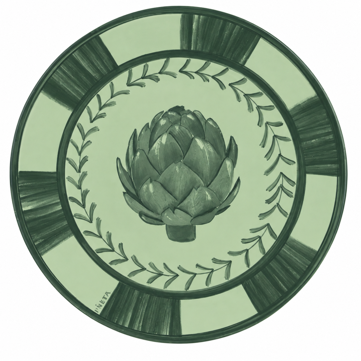 Artichoke Dessert Paper Plates