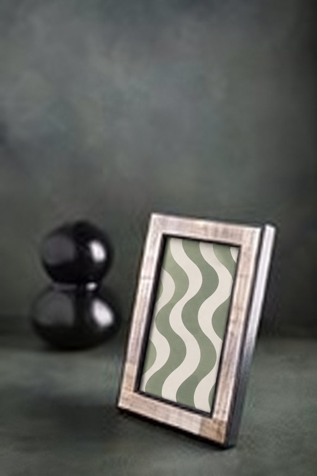 Resin Horn Picture Frame 4x6 - Beige