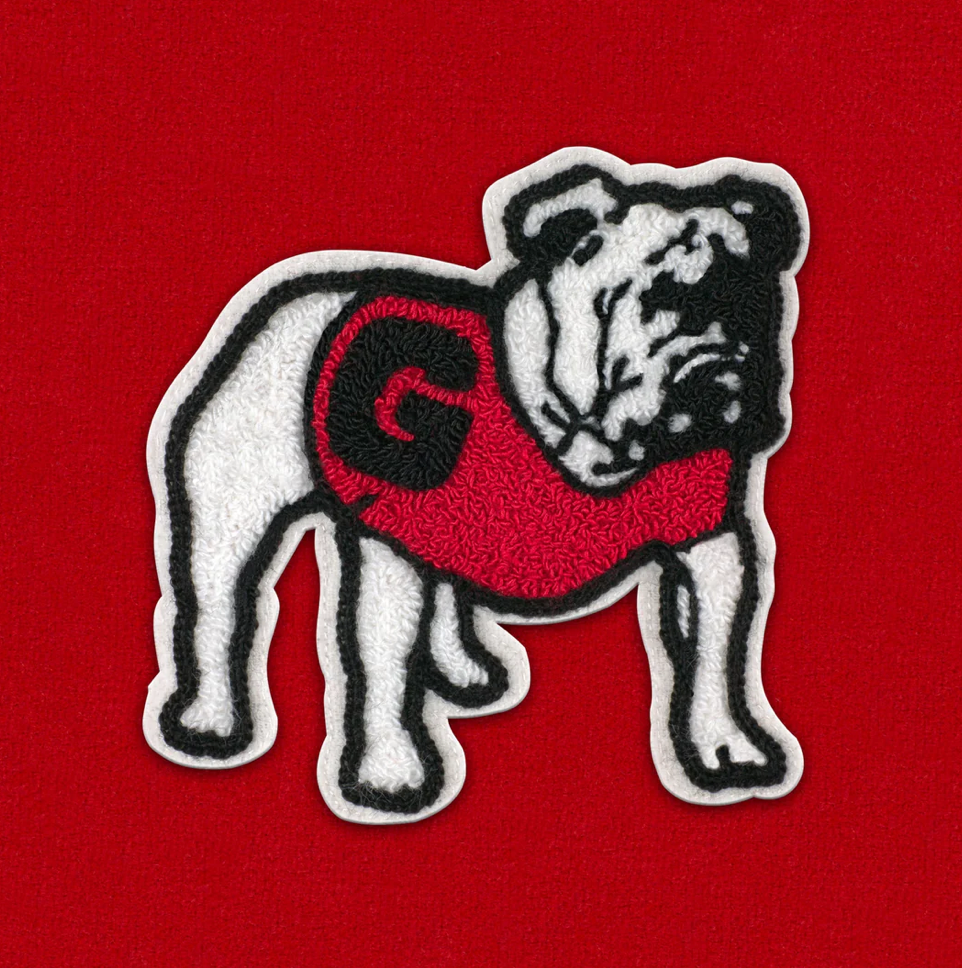 UGA "Bulldog" Weekender Duffle Bag in Red