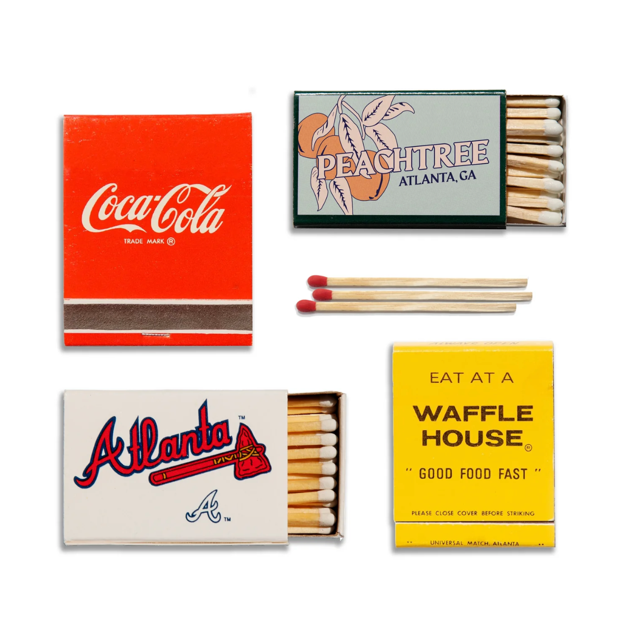The Atlanta Collection Collage Matchbook - Print Only