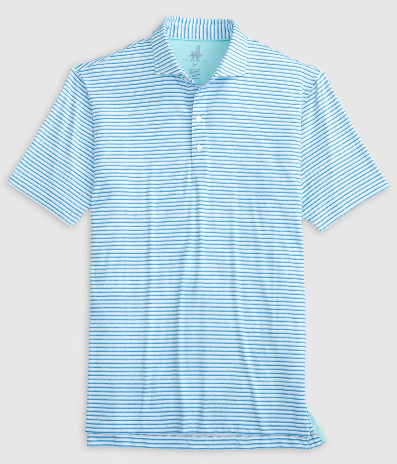 Warwick Striped Featherweight Performance Polo