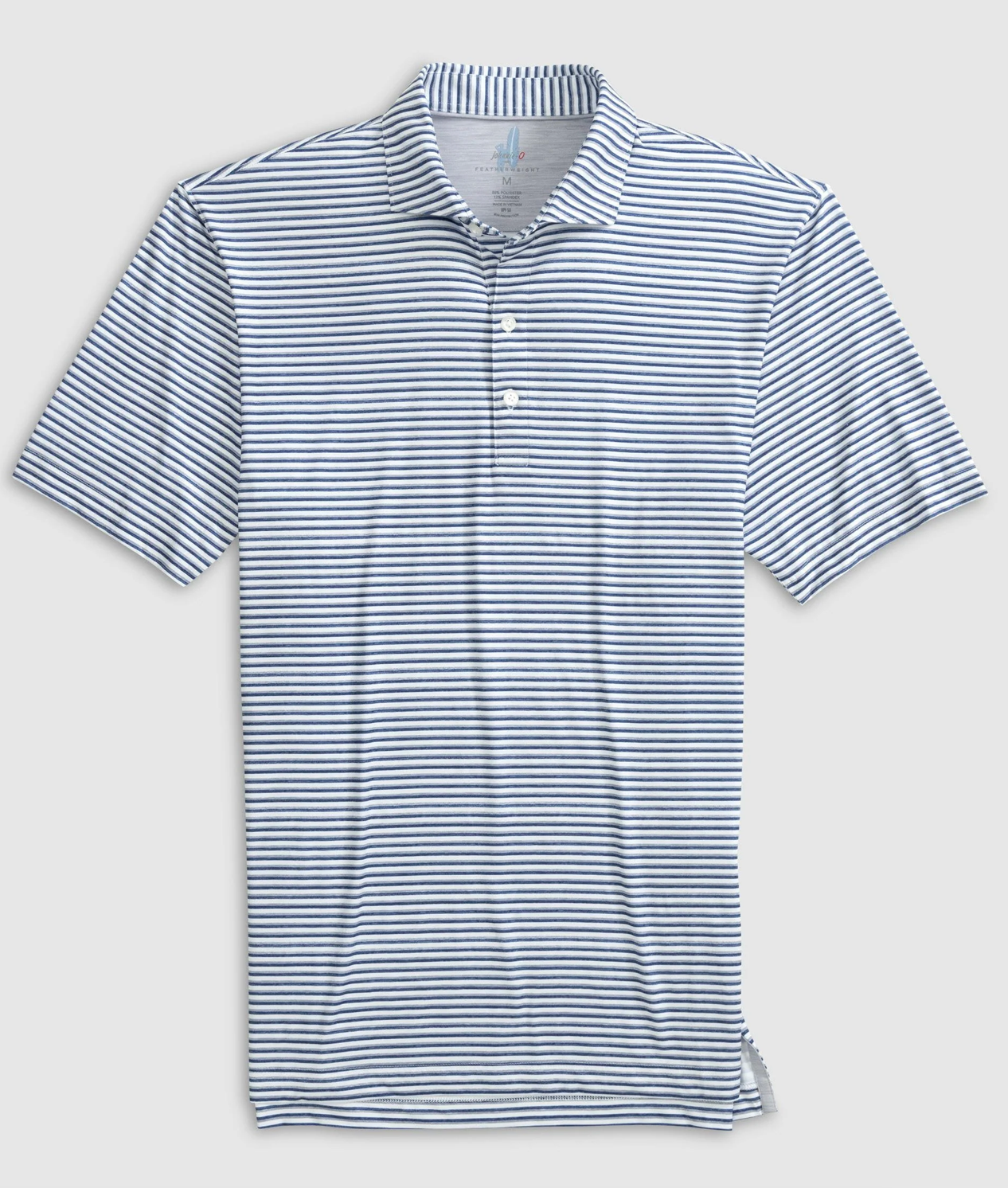 Warwick Striped Featherweight Performance Polo