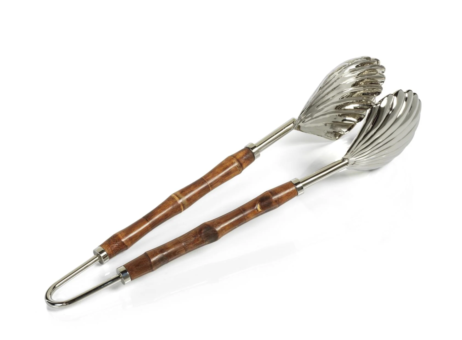 The Colony Bamboo and Nickel Server Tong