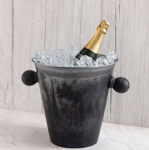 Resin Ice Bucket - Black