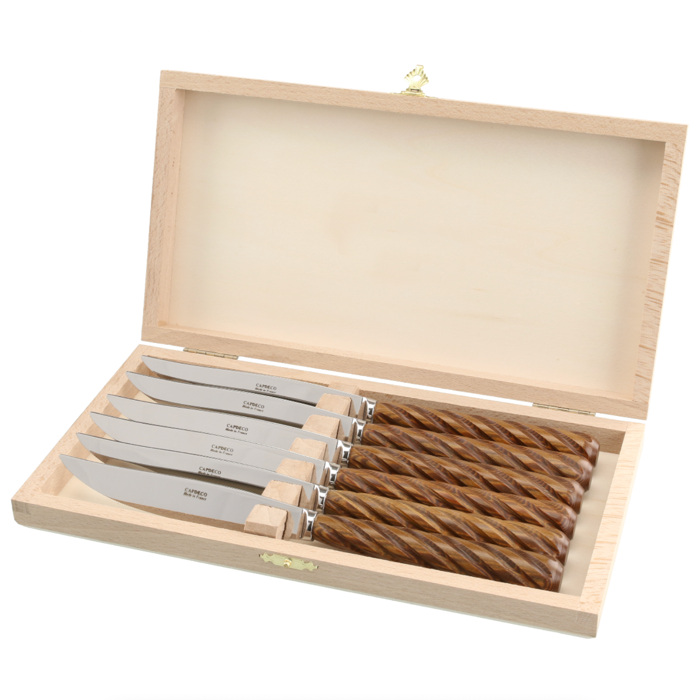Eclipse Wood Steak Knives