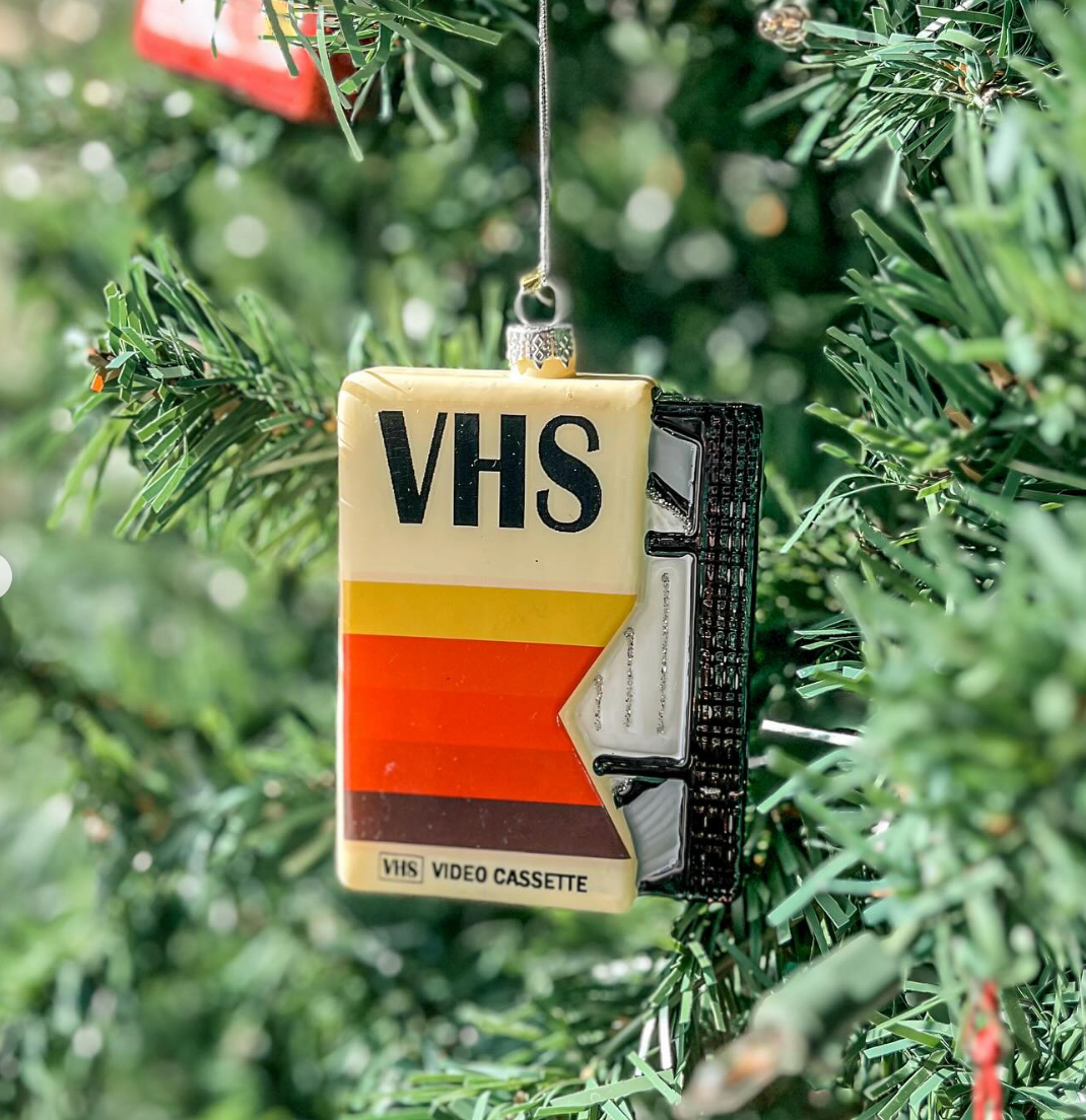 VHS Tape Ornament