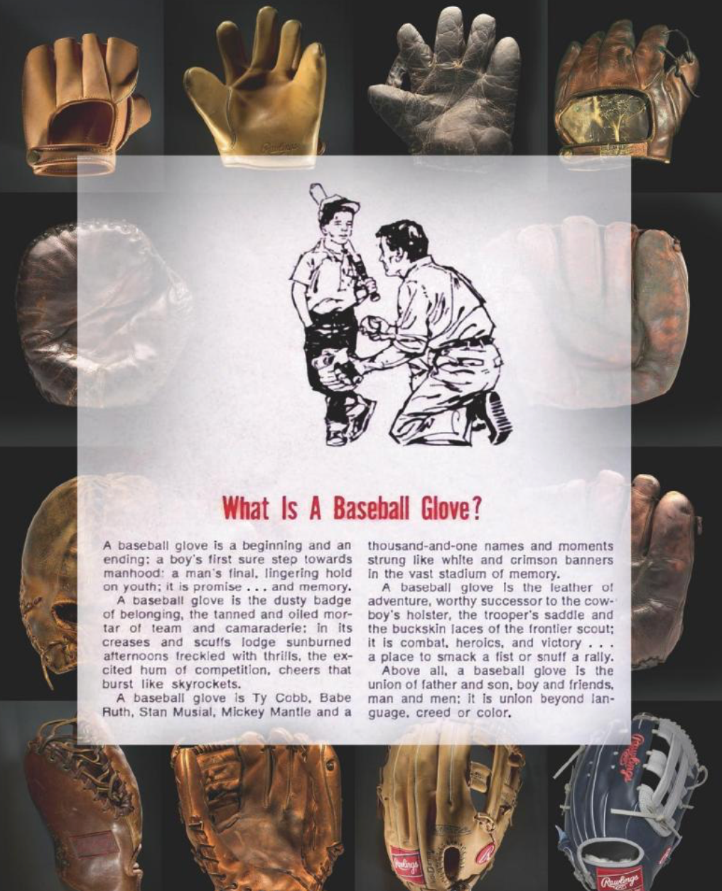 The Finest in the Field: A History of Baseball Through 50 Iconic Gloves