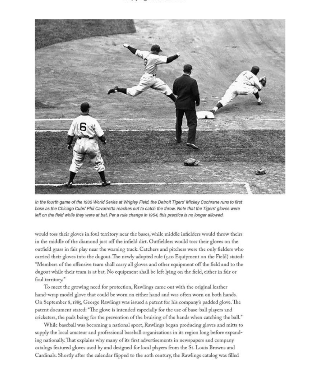 The Finest in the Field: A History of Baseball Through 50 Iconic Gloves