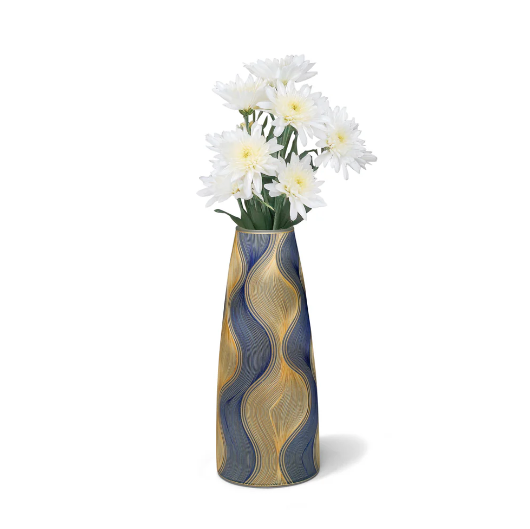 Split Straw Vase